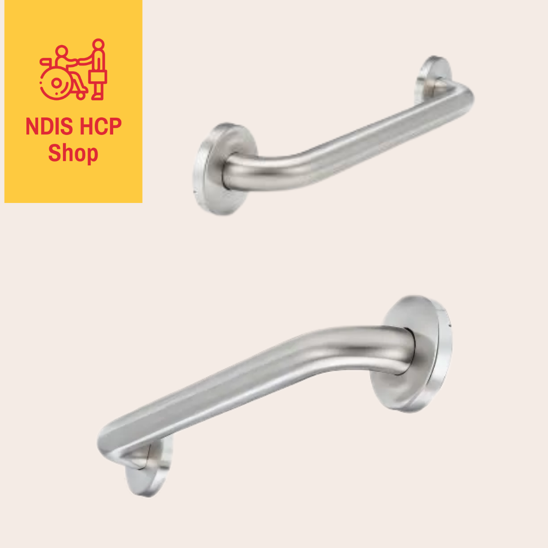 SATIN PEENED STAINLESS STEEL GRAB RAILS